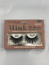 Cherry Blossom 100% Real Mink 3D #72619 Light / Comfortable / Reusable Lashes - £2.99 GBP