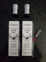 &quot;EXTRA VIRGIN OLIVE OIL&quot; ENG-ELIROS 2L 67.6 OZ CRETE/GREECE VIA COLD EXT... - $69.99