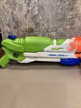 Nerf Super Soaker Barrage Large Pump Action Water Blaster Green Squirt G... - £17.52 GBP