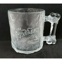 Vintage 1993 The Flintstones Pre-Dawn Mug Cup Roc Donalds McDonald's Glass - $6.74