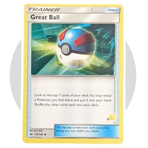 Sun &amp; Moon Pokemon Card (C101): Great Ball 119/149, 57 Pikachu Stamp - £3.91 GBP