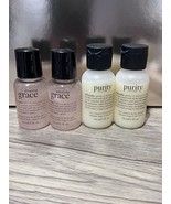 X4 PHILOSOPHY Pure Grace  Gel &amp; Purity Cleanser 1oz Each - $16.45 CAD