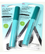 2 Packs Almay Length &amp; Lift Mascara 010 Blackest Black Extends Lifts Nou... - $532.91 MXN