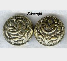 Vintage/Antique Clip On Earrings Gold - £5.58 GBP