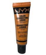 1- NYX Color Correcting Liquid Primer #CCLP04 PEACH (New/Sealed/Disconti... - $676.95 MXN