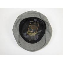 Mens Fashion Classic Flannel Wool Apple Cap Hat by Bruno Capelo ME907 Gray image 7