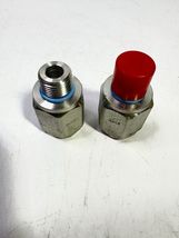 Qty-2-RYCO RW826-0609 3/8” ORB/UNO Male X WEO DN10 Push Lock Straight Ad... - $677.87 MXN