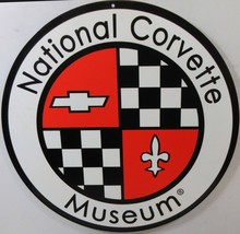 National Corvette Museum Metal Sign - £31.12 GBP