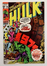 1970 Incredible Hulk 135, Kang:70s Trimpe Silver Age Marvel comic book/M... - $38.22