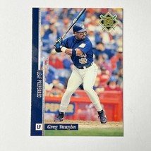 Greg Vaughn #44 Donruss Preferred Leaf 1996 MLB Baseball Milwaukee Brewers - $1.25