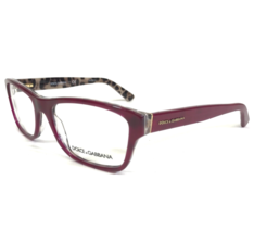 Dolce &amp; Gabbana Eyeglasses Frames DG3208 2882 Brown Bordeaux Purple 54-1... - £72.93 GBP