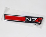Mass Effect Legendary Edition Trilogy PS4 N7 Embroidered Tag Keychain Fi... - $29.99