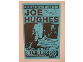 Joe Hughes Handbill Poster &quot; Chitarra 1994 - £33.62 GBP