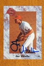 An item in the Sports Mem, Cards & Fan Shop category: 1991 Classic Draft Picks Original Autograph Joe Vitiello Alabama Baseball Card