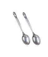 Georg Jensen Acorn Demitasse/mocha spoons pair - $74.25