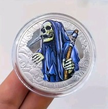 Tales From The Crypt Grim Reaper Colored Coin - £10.51 GBP