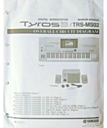 Yamaha Tyros 3 Digital Workstation Original Overall Circuit Diagram / Sc... - $89.05