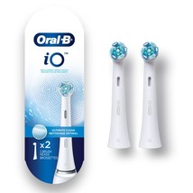 Oral-B iO Ultimate Clean Replacement Brush Heads, White, 2 Count - £32.76 GBP