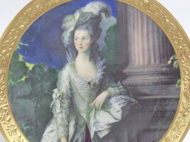 Honorable Mrs Graham 1777 Gorham Gallery Gainsborough Plate-11 y149  - £39.82 GBP