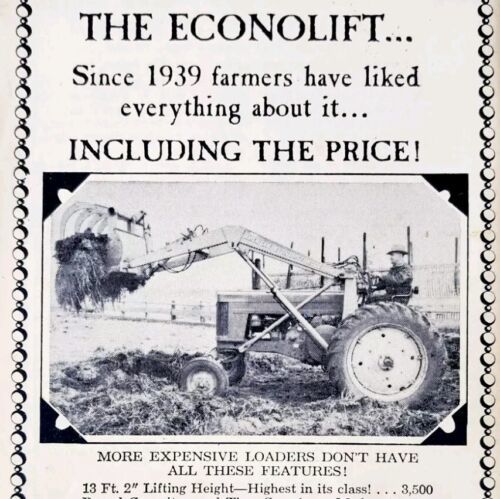 American Road Equipment Econo Lift 1965 Advertisement Dozer Loader Farm ... - $19.99