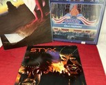3 Vtg STYX LP Vinyl Record Kilroy Paradise &amp; Cornerstone - $14.80