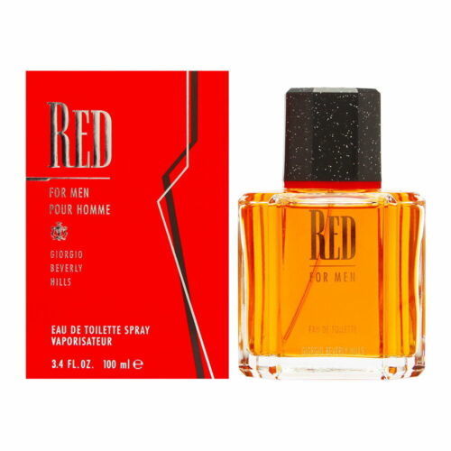 Red by Giorgio Beverly Hills EDT Spray 3.4 oz brand new sealed free shipping - $18.99