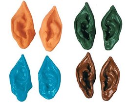 Morris Costumes Pointed Latex Ears Brown - $1.87