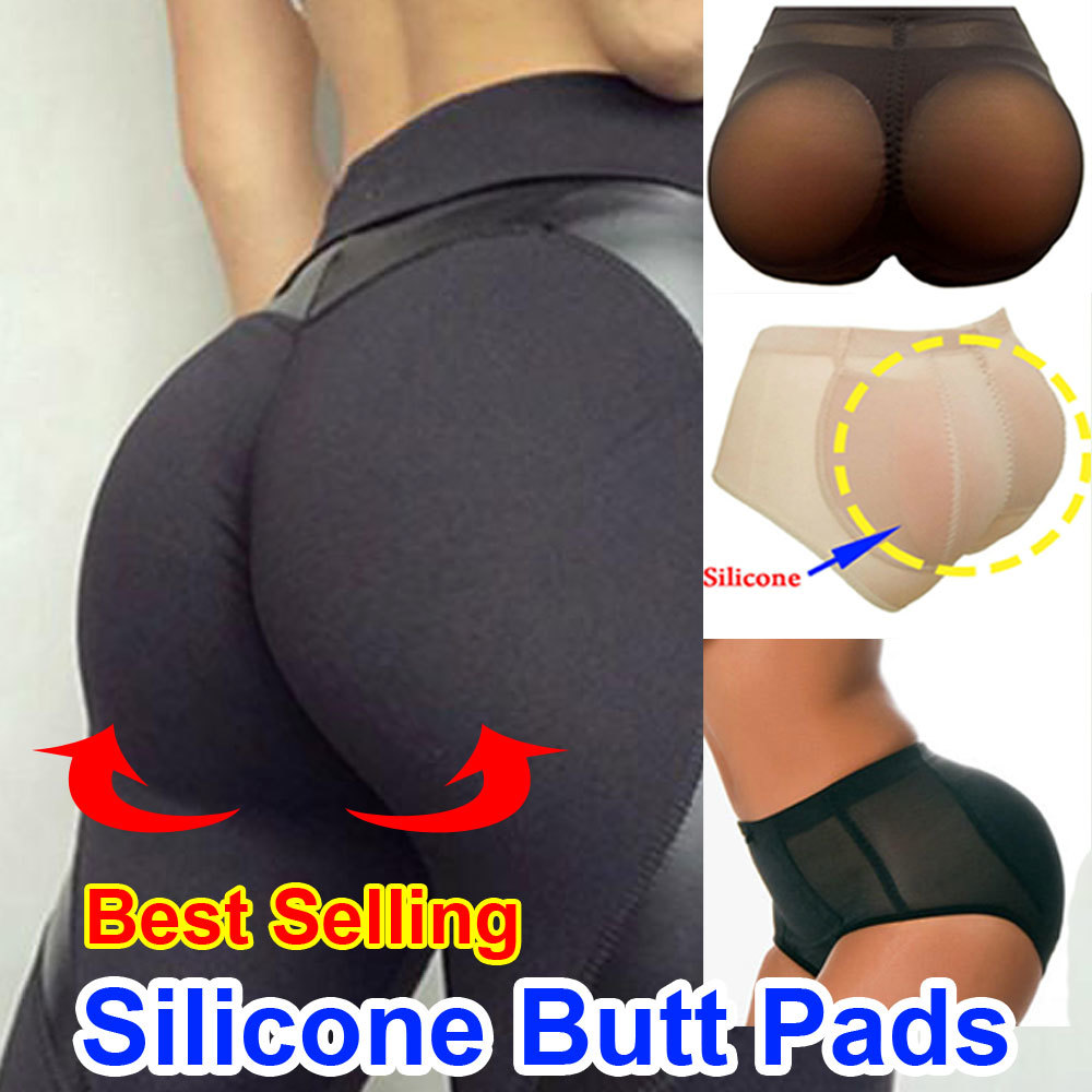Silicone Butt Booty Padded Panty Hip Underwear Enhancer Buttocks