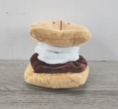 Bark Box Begging For S&#39;Mores Bungee Squeaker Crinkle Dog Toy M/L - £14.17 GBP