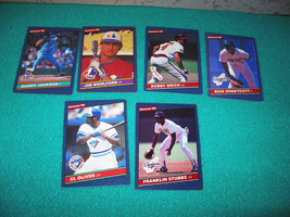 1980&#39;s and 1990&#39;s Baseball Cards, Various Teams and Players - £6.28 GBP