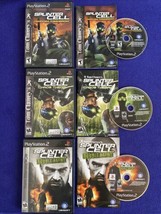 Splinter Cell PS2 Lot Of 3 - Playstation 2 Chaos Theory, Double Agent, Pandora - £19.70 GBP
