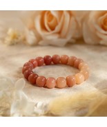 Natural Bodhi Bead Bracelet, Bodhi Root Barrel Bead Bracelet, Prayer Bea... - $178.16 CAD