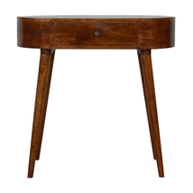 Artisan Furniture Chestnut Rounded Small Console Table - £251.62 GBP