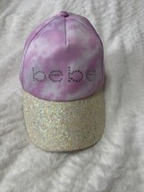 Bebe For Girls Pink With Bling Hat Strapback - $21.80