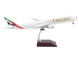 Boeing 777-300ER Commercial Aircraft &quot;Emirates Airlines - 2023 Livery&quot; White wi - £133.82 GBP