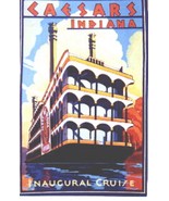 Caesars - Southern Indiana &quot;Inaugural Cruise&quot; Poster in Excellent Condition - £19.55 GBP