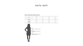 Bella Dahl Sleeveless Cowl Neck Bias Top Size M - $91.08