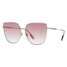 BURBERRY BE3143 10058D Silver/Clear Gradient Pink 61-14-140 Sunglasses New Au... - £104.88 GBP