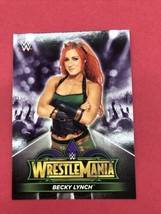2018 Topps Road to WrestleMania Roster Card #R-31 Becky Lynch Wrestling Card - £2.37 GBP