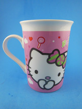 Hello Kitty cup Pink Mug Candy Theme 2012 Sanrio - £7.90 GBP