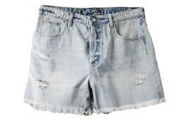 Wild Fable Women High Rise Cut Off Jean Shorts Light Wash SIze 14 - £9.85 GBP