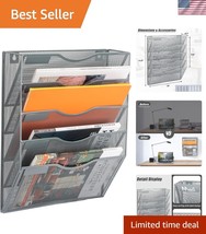 Stylish 5 Pocket Wall Mounted Organizer - Perfect for Home, Office &amp; School - $719.25 MXN