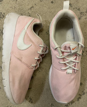 Nike Roshe Run Big Kid 5Y (GS) Shoes Prism Pink-White 599729-613 H4 - £15.45 GBP