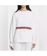 Nike Sportswear “Not A Sample” Fleece Crewneck Pullover Stripe Size L - $18.81