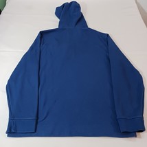 Banana Republic Men's Moisture Wicking 1/4 Zip Hoodie Blue Sweatshirt Size Large image 2