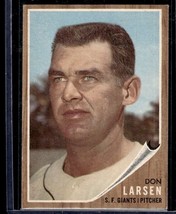 1962 Topps #33 Don Larsen VG-B106R1 - £31.38 GBP