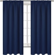 Bgment 42 X 63-Inch, 2 Panels, Thermal Insulated Room Darkening Curtains For - £33.54 GBP