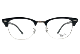 Ray-Ban Eyeglasses Frames RB5154 2000 CLUBMASTER Black Silver Full Rim 5... - $98.99