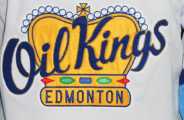 Any Name Number Edmonton Oil Kings Retro Hockey Jersey White Semchuk Any Size image 4