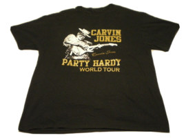 CARVIN JONES Party Hardy 2018-19 World CONCERT TOUR Official T-SHIRT Blu... - £18.89 GBP